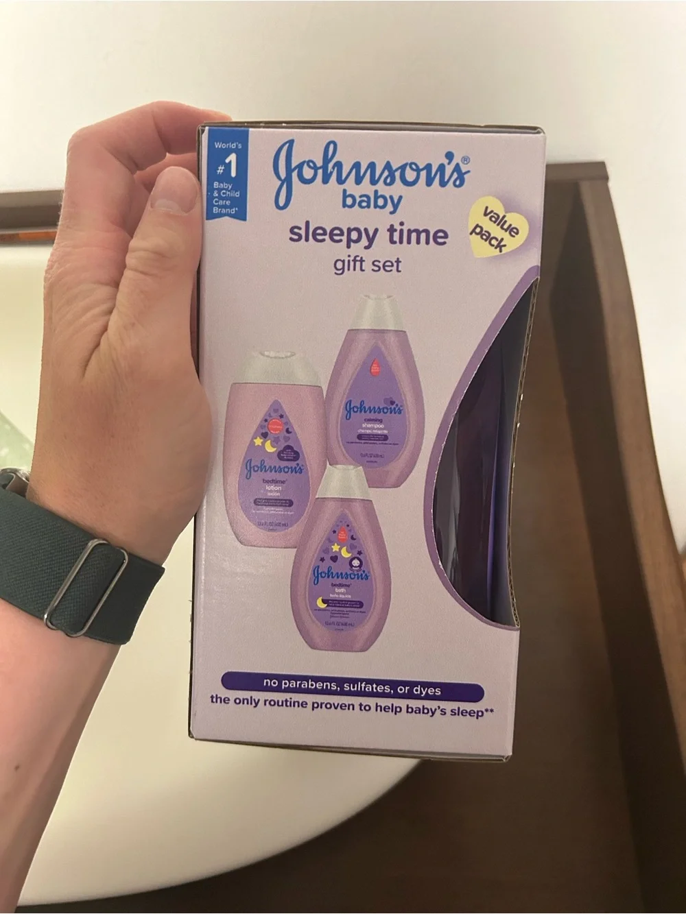 Johnson's Baby Sleepy Time Gift Set - Lavender